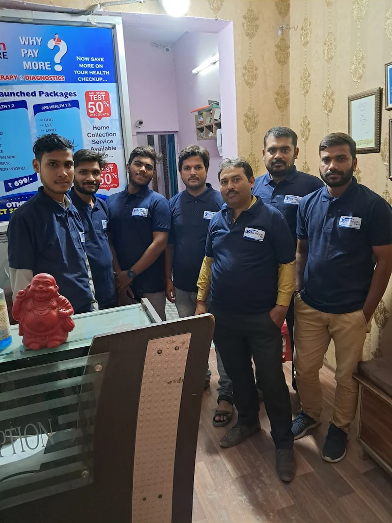 The JPS Health Care team at our Mahavir Enclave centre